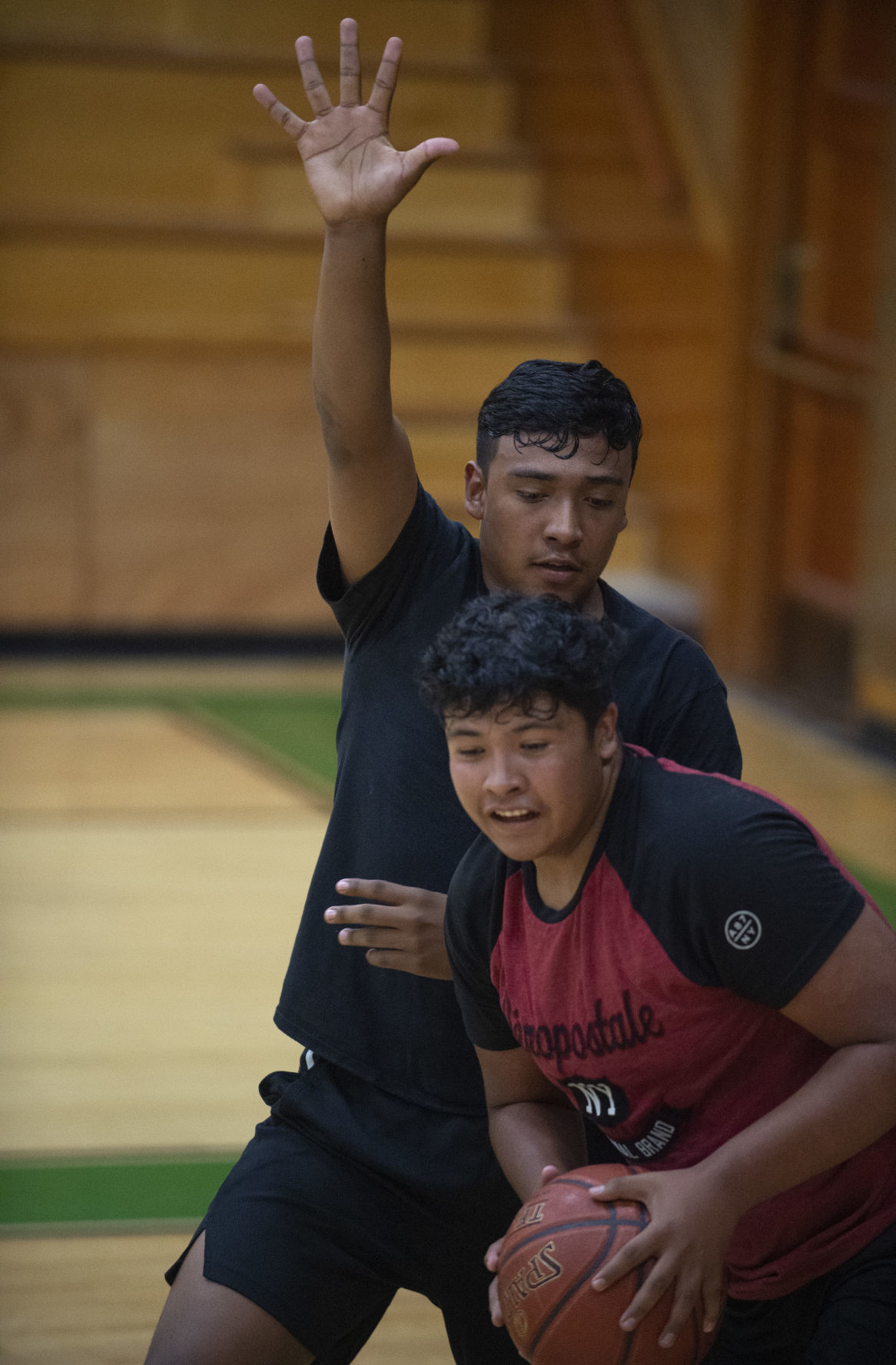 Camarillo refines his skills on, off court
